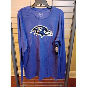 Majestic Threads Baltimore Ravens Derrick Henry 22 Long Sleeve Shirt Mens XL NEW